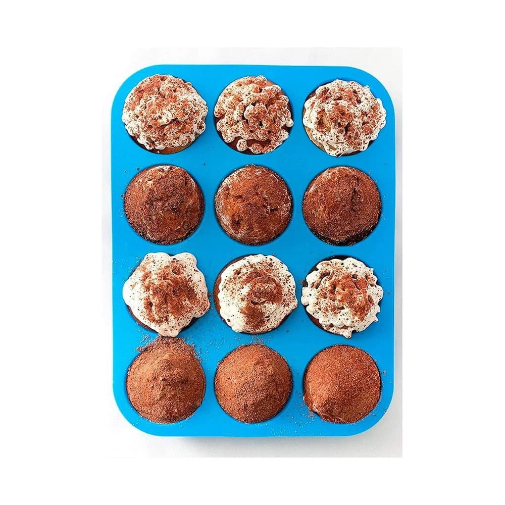 Molde De Silicona 12 Muffins 29 X 22 Cm Grupo Dos — miniatura 3