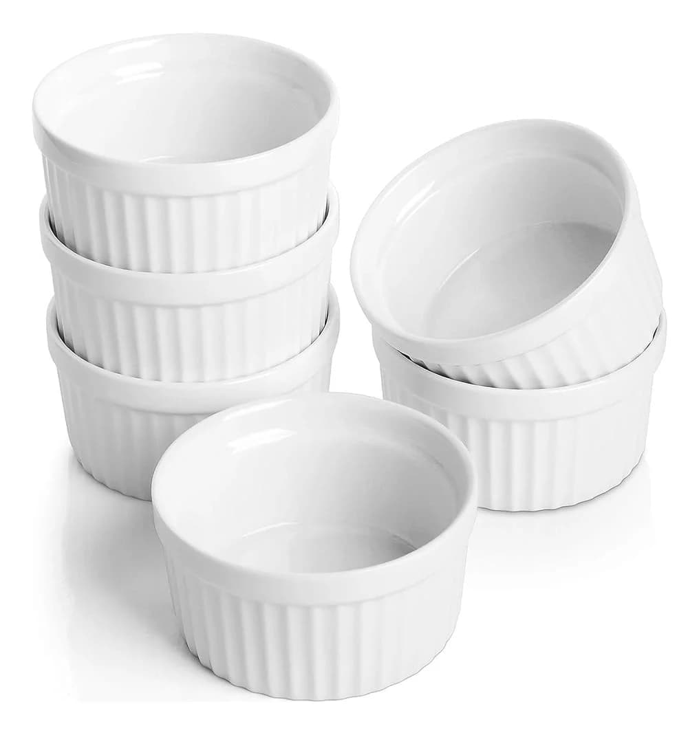 Dip Ceramica Ramekin Copetinero 6 Piezas 6,8 X 3,5 Cm — imagen 1 de 5