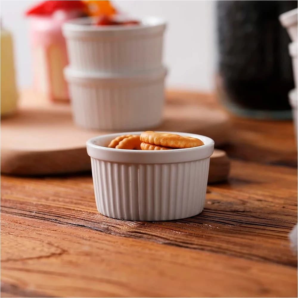 Dip Ceramica Ramekin Copetinero 6 Piezas 6,8 X 3,5 Cm — miniatura 2