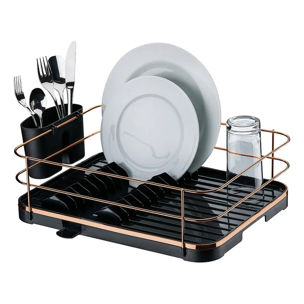 Escurridor De Platos Vajilla Vaso Con Bandeja Y Desague — imagen 1 de 4