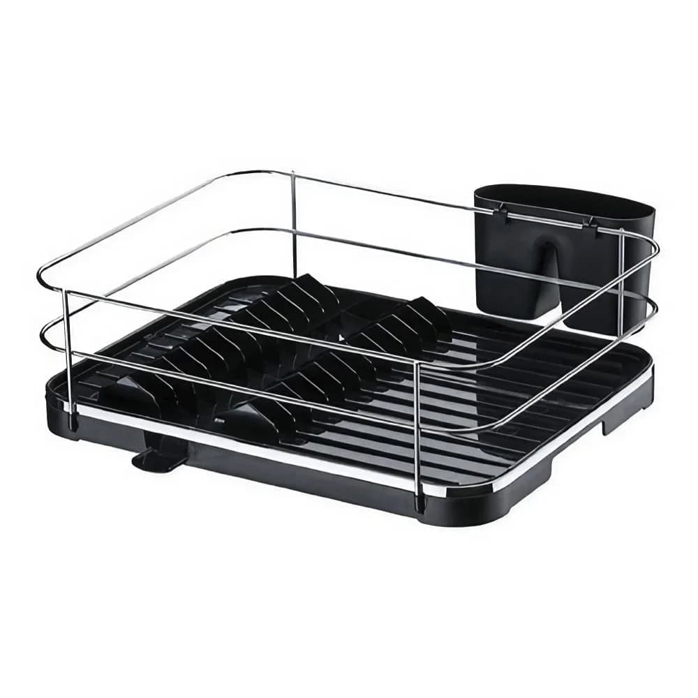 Escurridor De Platos Vajilla Vasos Con Bandeja Y Drenaje — imagen 3 de 4