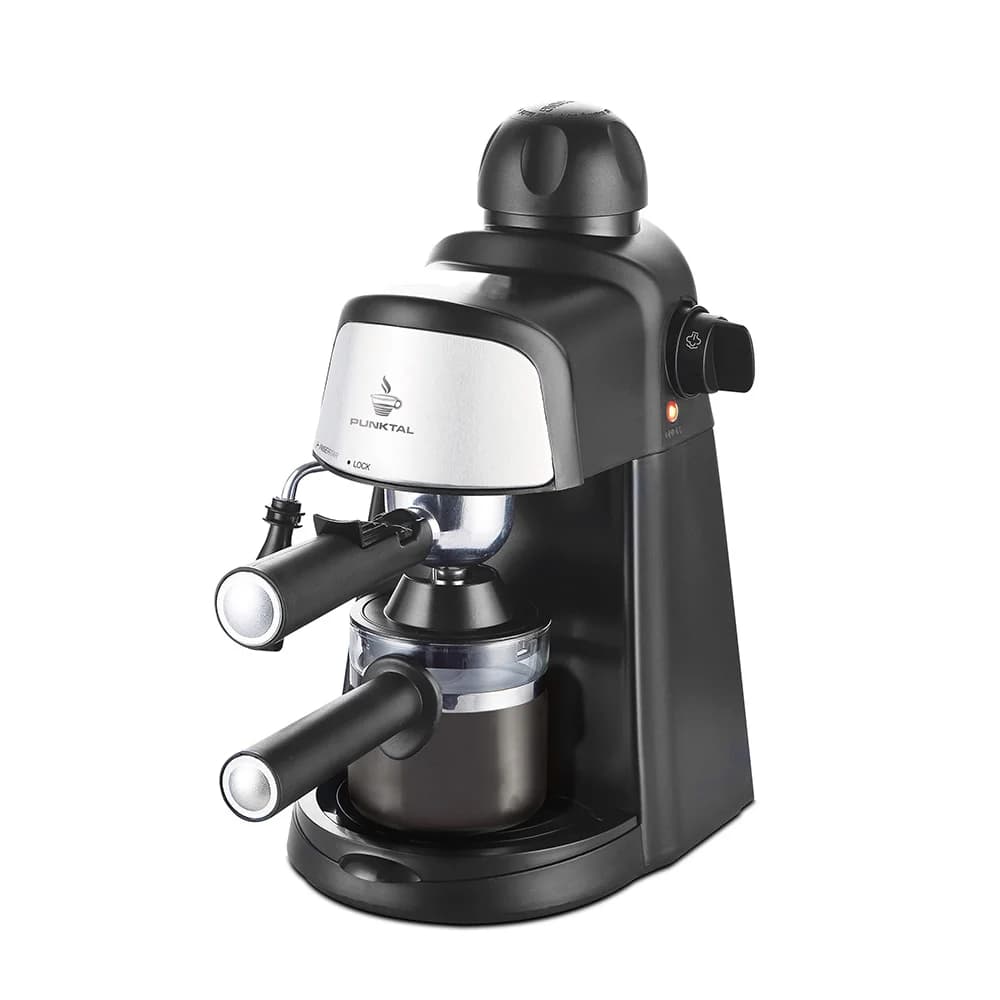 Cafetera Punktal Pk-213 Caf Semi Automática Negra Expreso — imagen 1 de 2