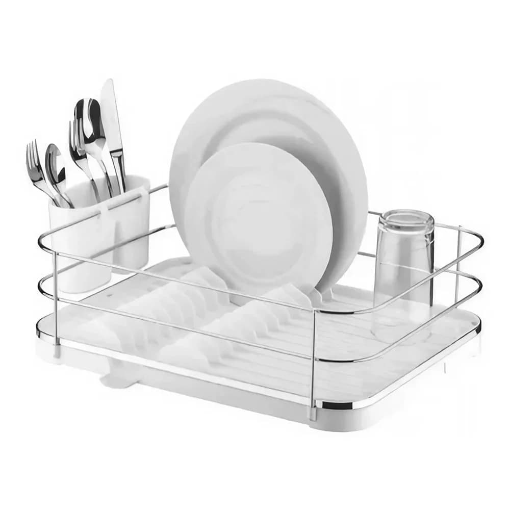 Escurridor De Platos Vajilla Vasos Con Bandeja Y Desague — imagen 1 de 1
