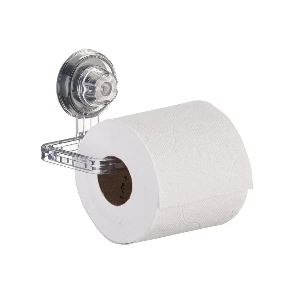Porta Rollo Baño Papel Higienico Plastico 13 Cm Con Ventosa — imagen 1 de 1