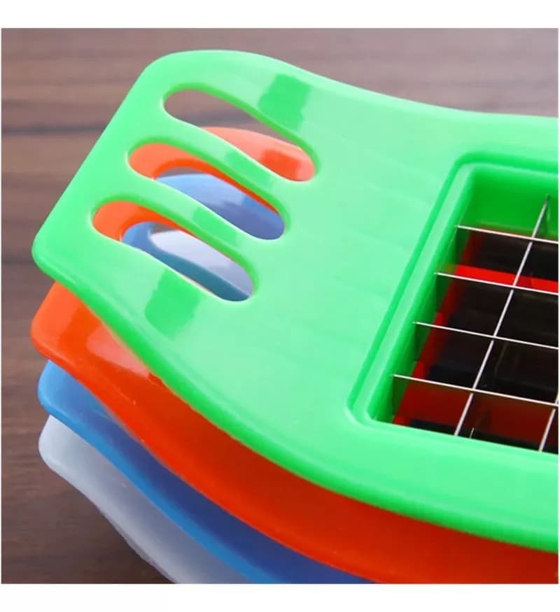 Cortador Papas Fritas Verduras Manzana Bastones Acero Inox — miniatura 3
