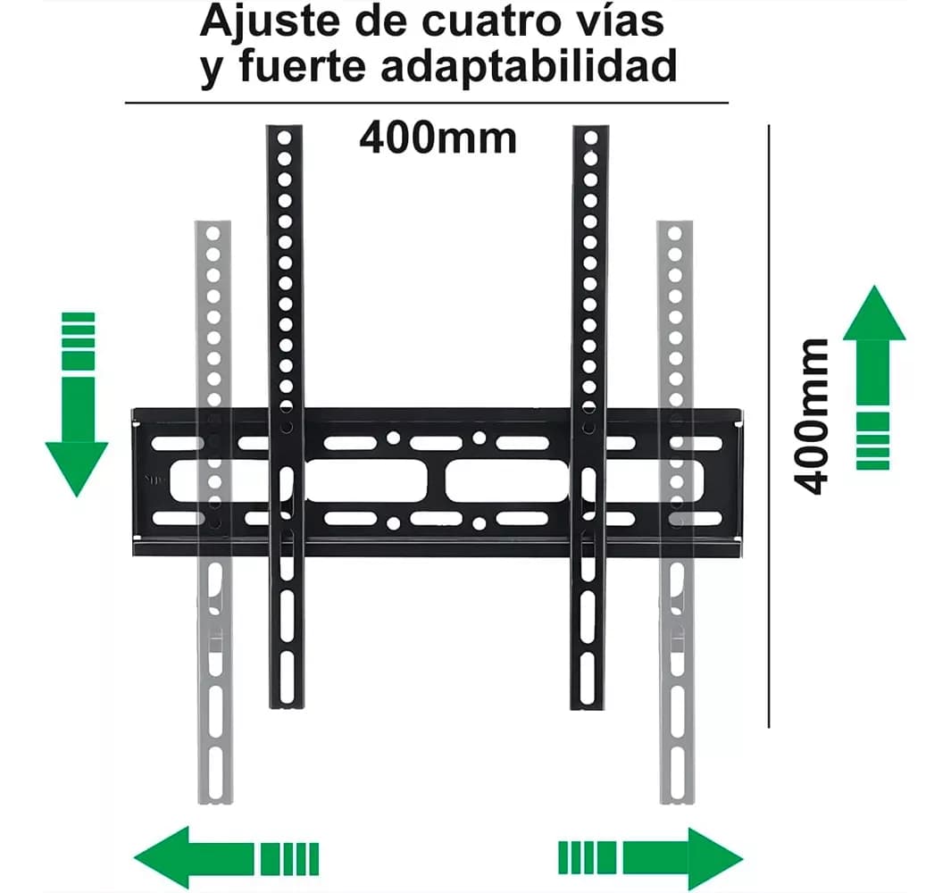 Soporte Para Tv Led Plasma Monitor Pared 26 A 65 Pulgadas — miniatura 4