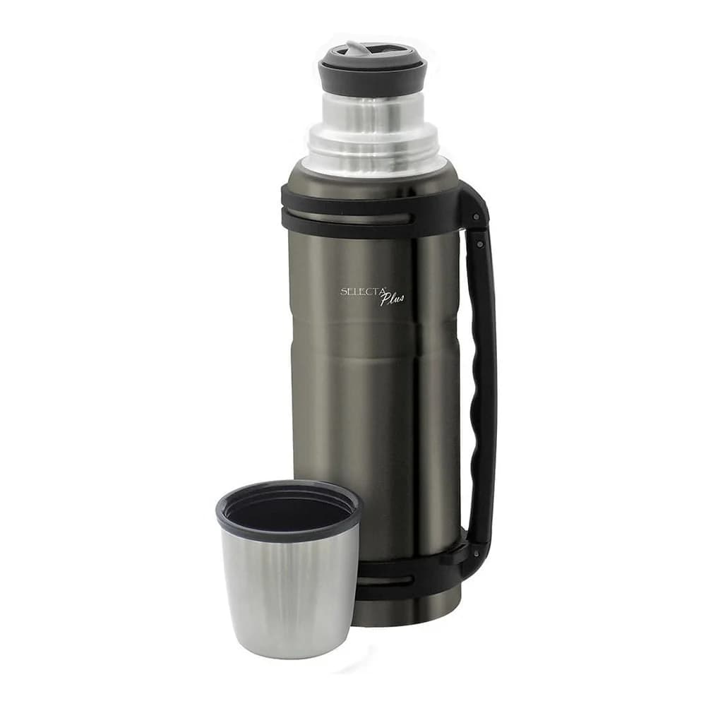 Termo Doble Pared 1200 Ml. Gris Perla Selecta Plus — imagen 1 de 1