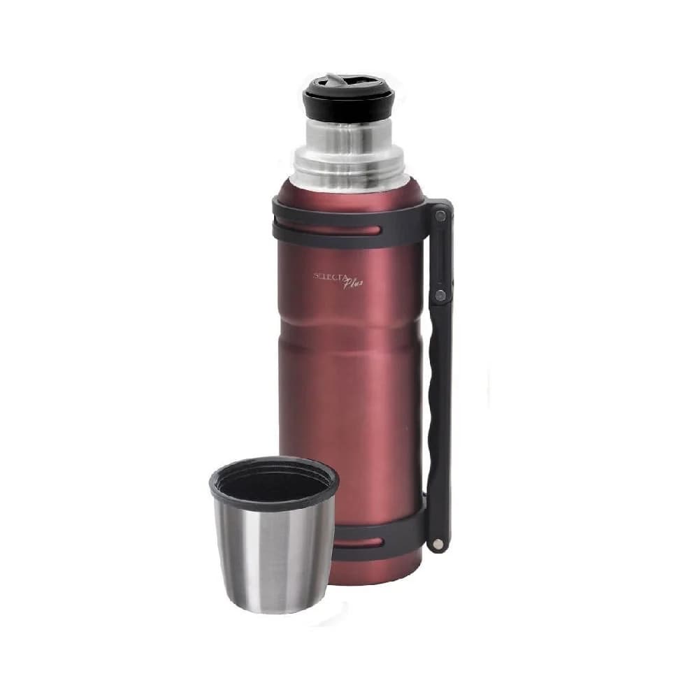 Termo Doble Pared 1200 Ml. Rojo Granate Selecta Plus — imagen 1 de 2