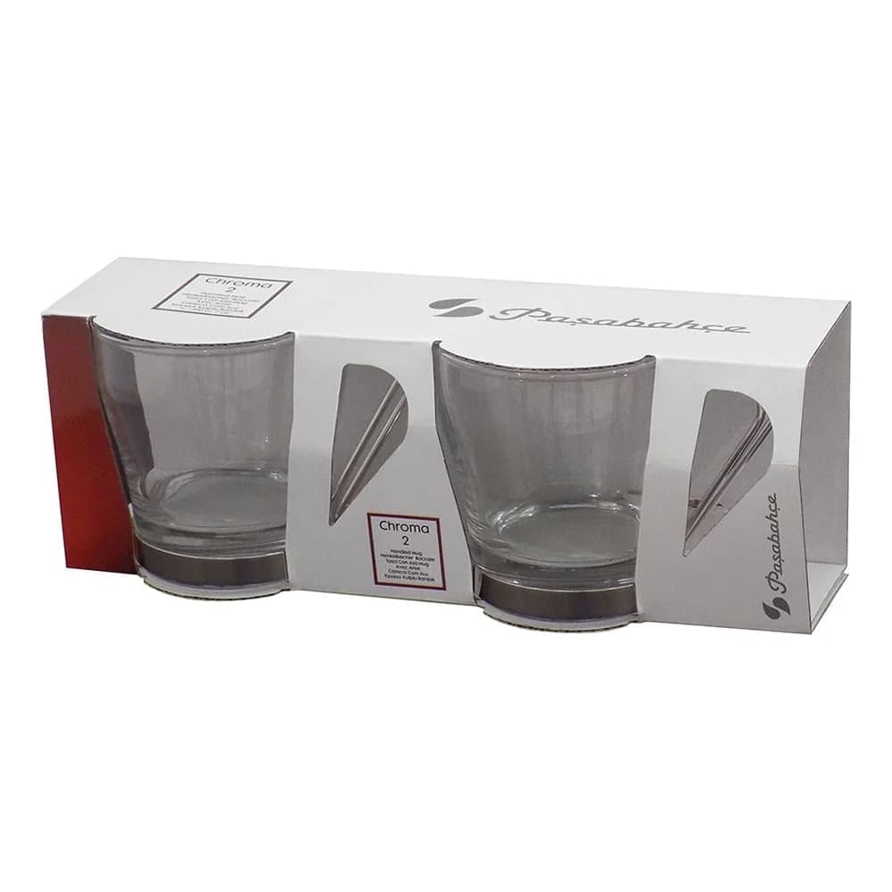 Taza De Vidrio Cafe Te Mug 255 Ml X 2 Unidades Pasabahce — miniatura 2