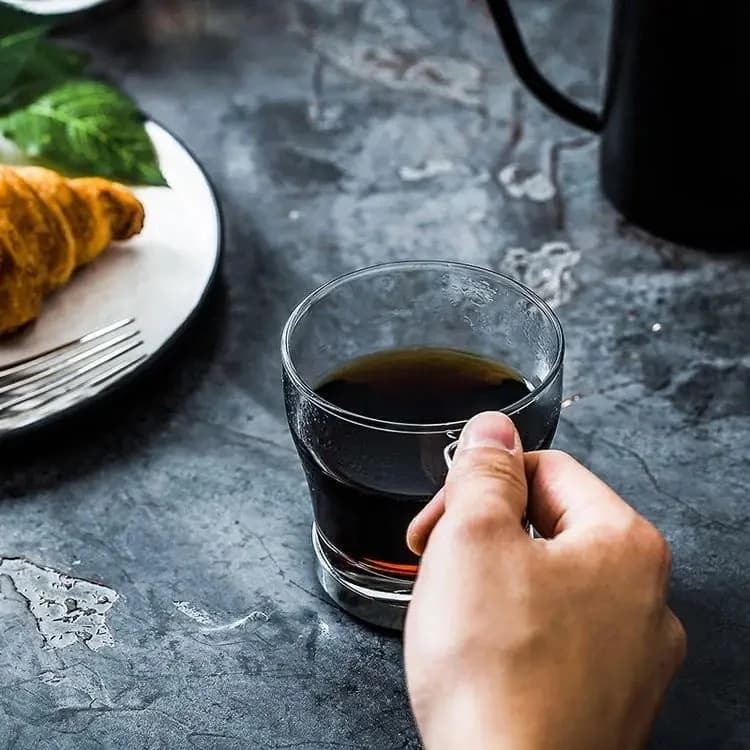 Taza De Vidrio Cafe Te Mug 255 Ml X 2 Unidades Pasabahce — miniatura 5