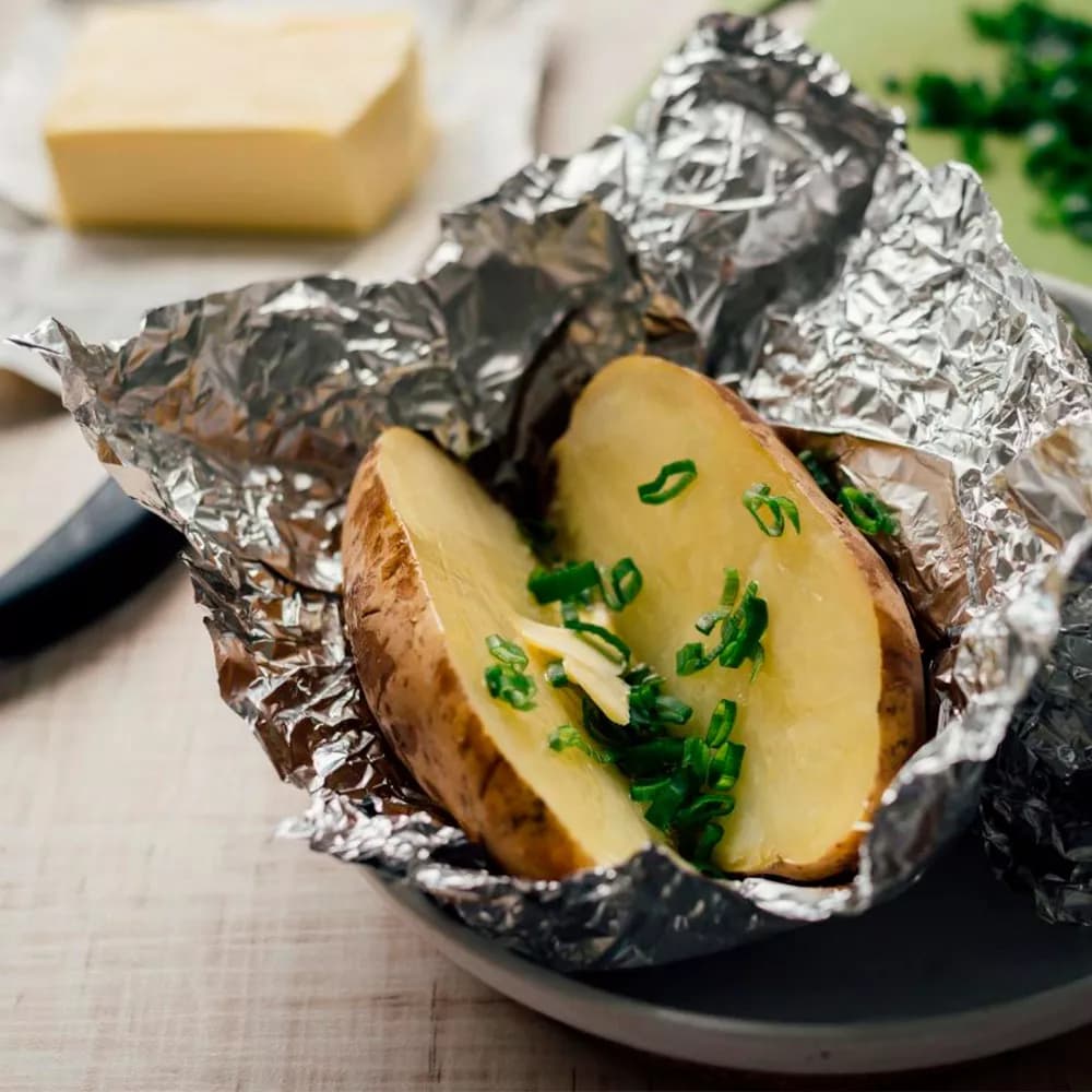 Papel De Aluminio Rollo Para Cocina Alimentos 15 M X 30 Cm — miniatura 2