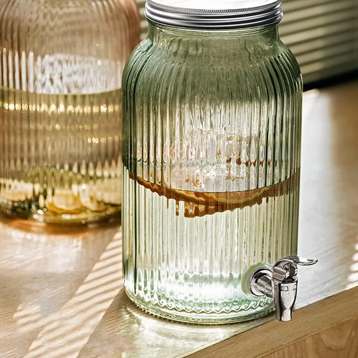 Frasco Dispensador De Bebidas Con Canilla Y Soporte 5 Lts — imagen 2 de 3