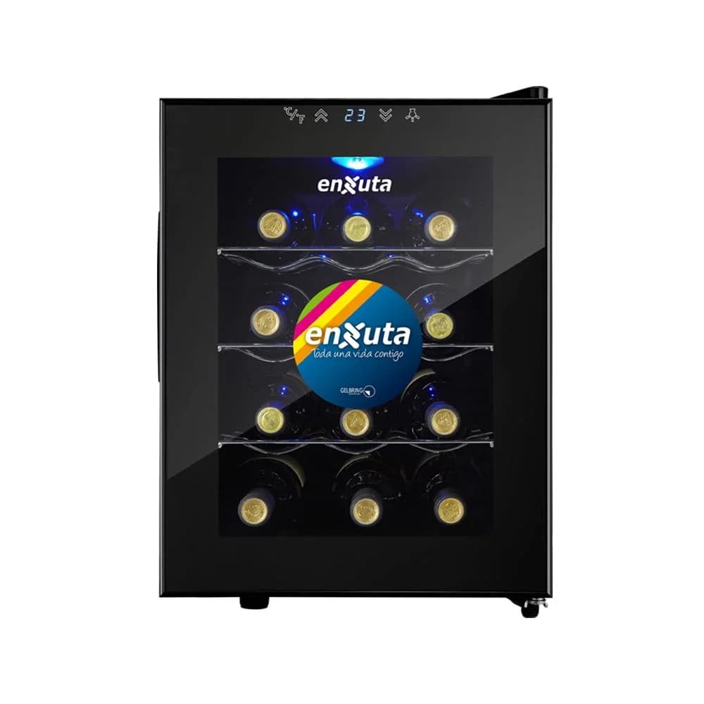 Enfriador De Vinos Enxuta Cava Evenx3312 12 Botellas — imagen 1 de 3