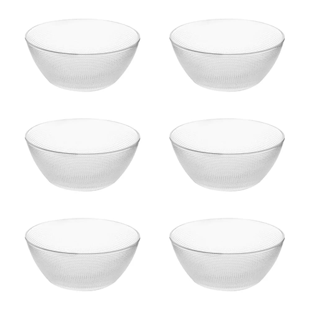 Juego De Bowl Para Postre Vidrio Compotera X6 Uni 250 Ml — imagen 1 de 6