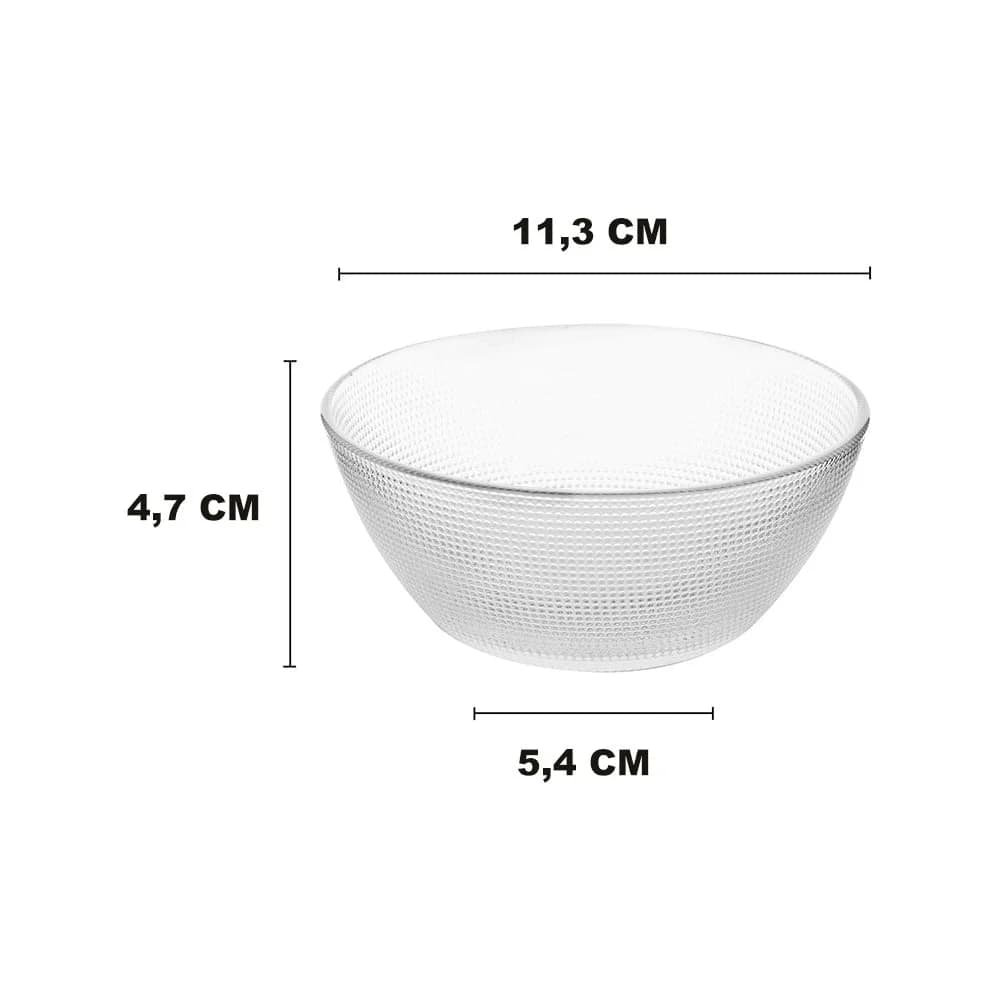 Juego De Bowl Para Postre Vidrio Compotera X6 Uni 250 Ml — miniatura 4