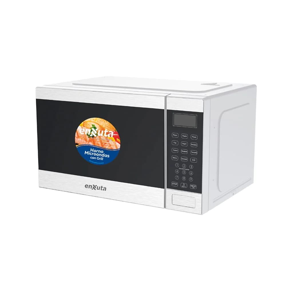 Microondas Grill Enxuta Moenx0325dg-1 Blanco 25 Litros 850w — imagen 1 de 1