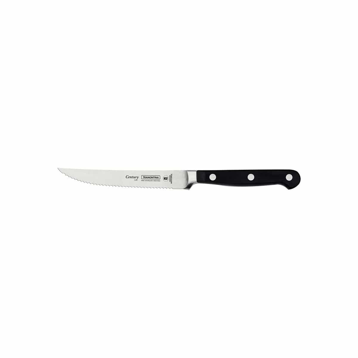 Cuchillo para asado y frutas Tramontina Century de acero inoxidable forjado 5 pulgadas