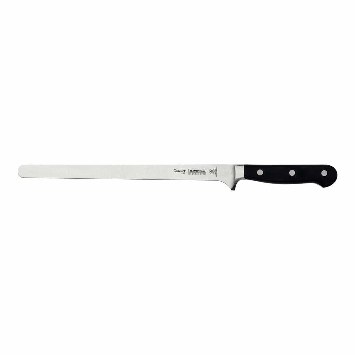 Cuchillo para fiambres Tramontina Century de acero inoxidable forjado 10 pulgadas
