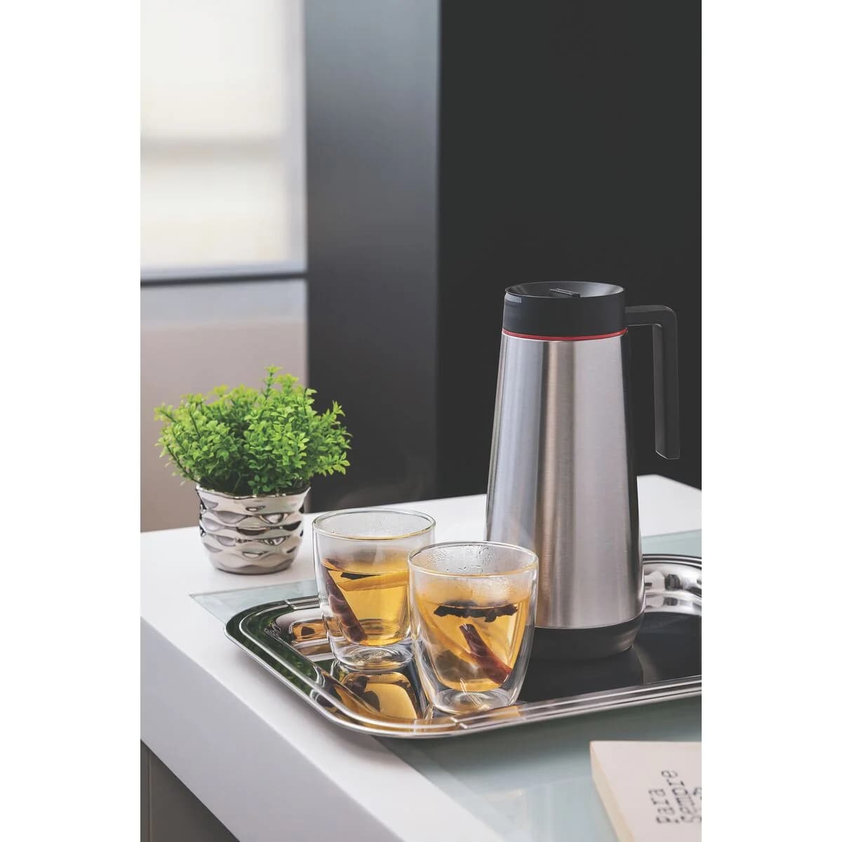 Vaso Doble Vidrio Tramontina Termico 270 Ml Cafe X2 Unid. — miniatura 4