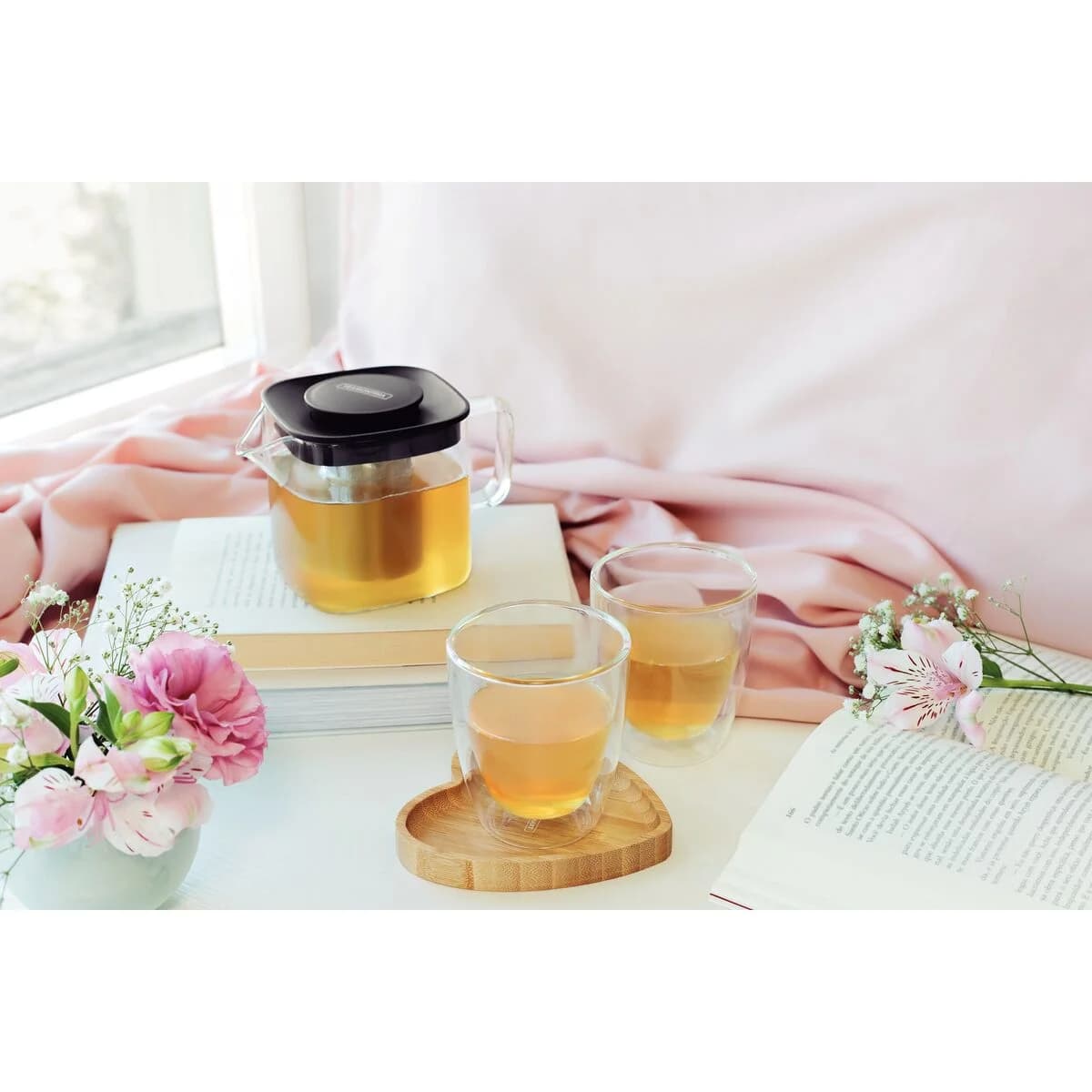 Vaso Doble Vidrio Tramontina Termico 270 Ml Cafe X2 Unid. — miniatura 5