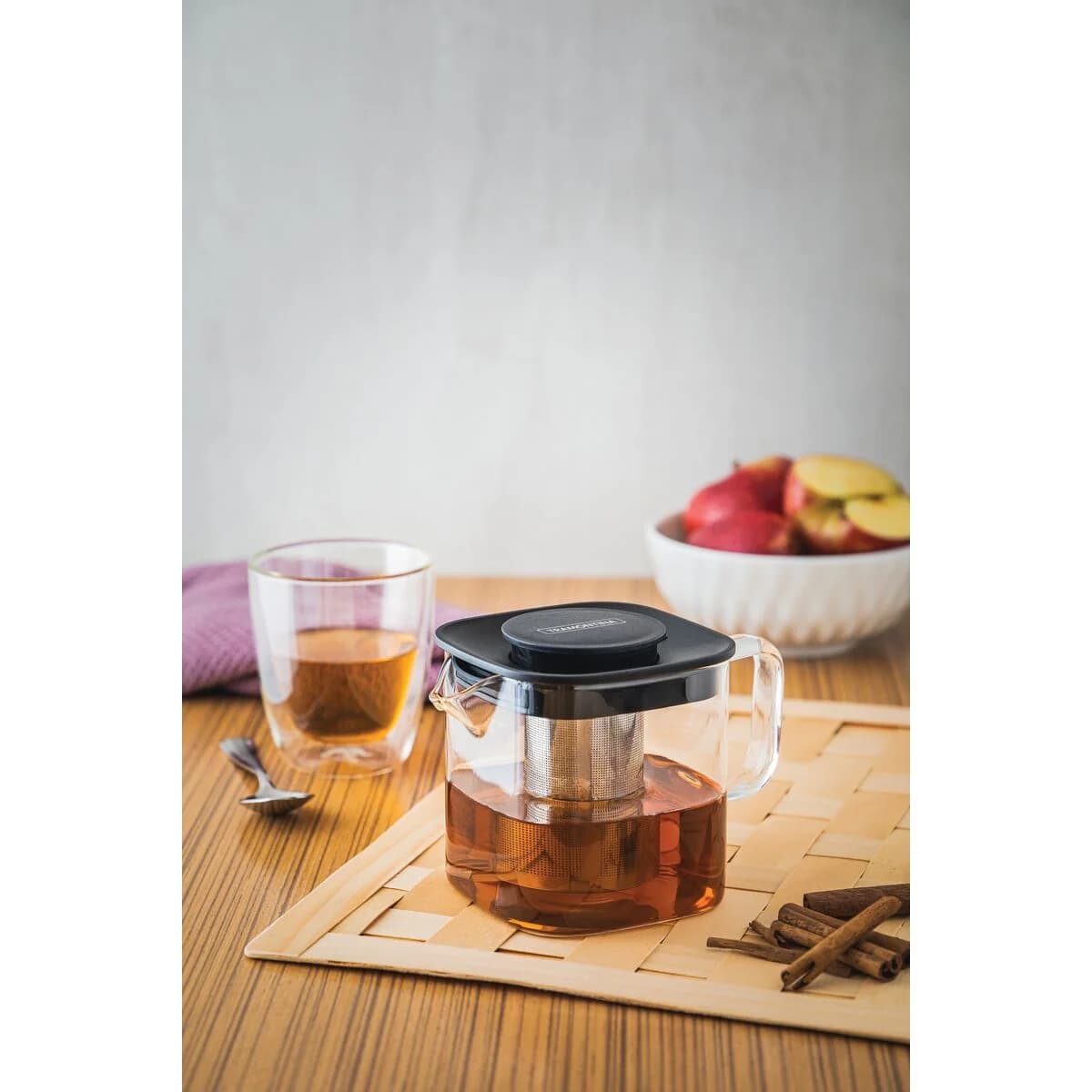 Vaso Doble Vidrio Tramontina Termico 270 Ml Cafe X2 Unid. — miniatura 8