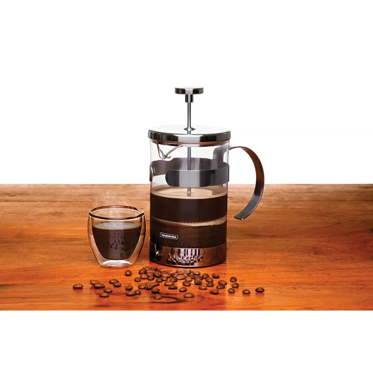 Vaso Doble Vidrio Tramontina Termico 110 Ml Cafe X2 Unid. — miniatura 4