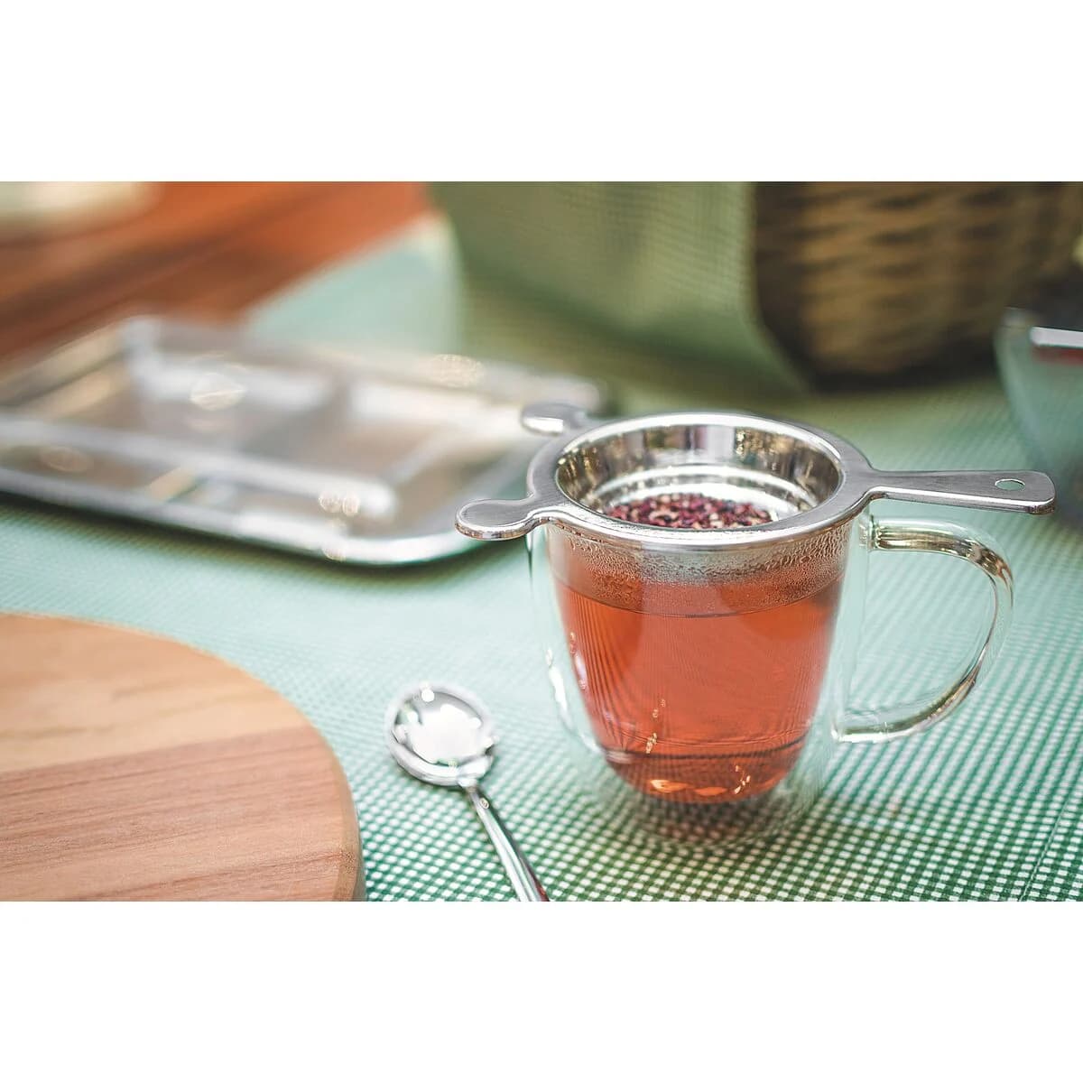 Taza Doble Vidrio Tramontina Termico 270 Ml Cafe X2 Unid. — miniatura 6
