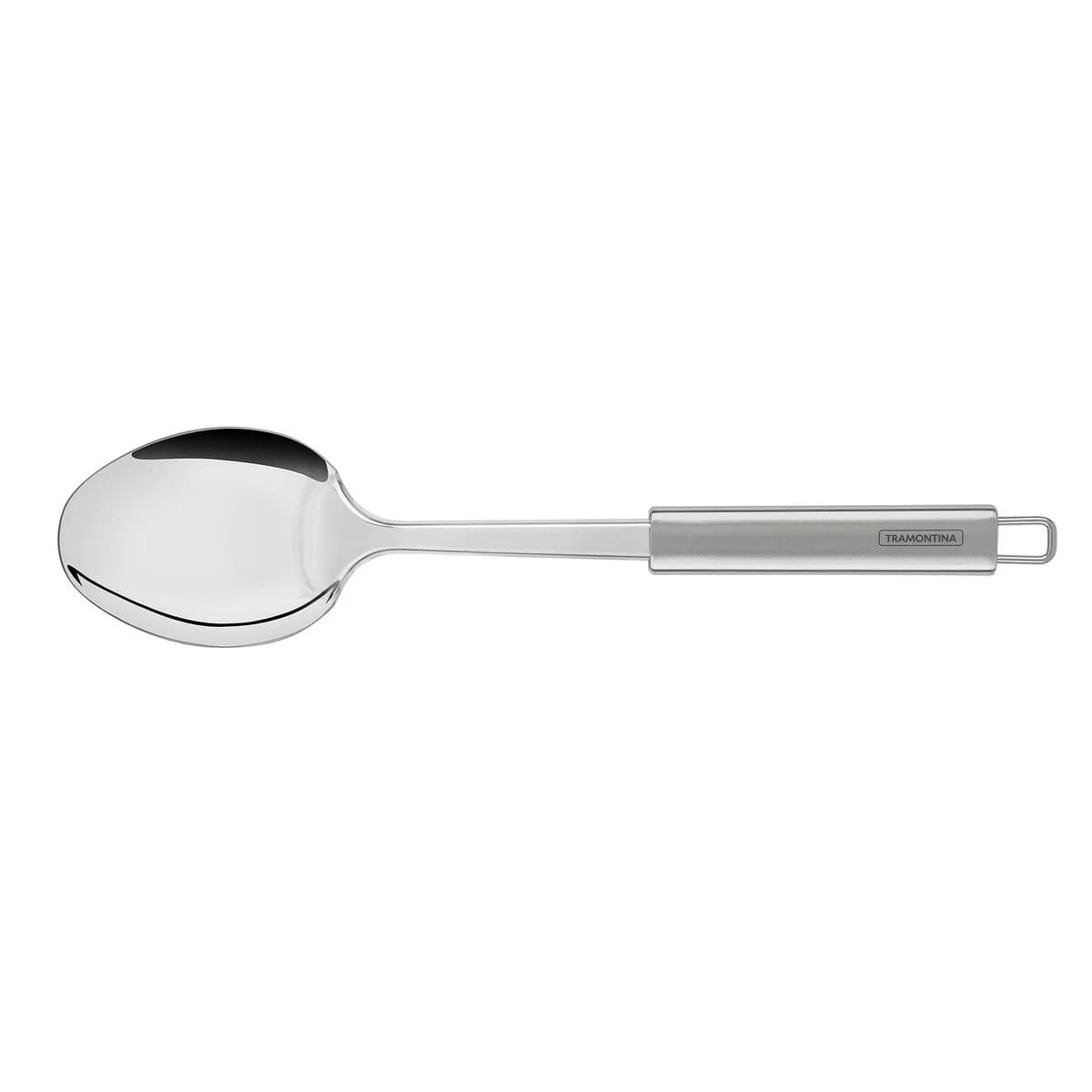 Cuchara De Arroz Servir Tramontina Acero Inoxidable Marffim — imagen 1 de 4