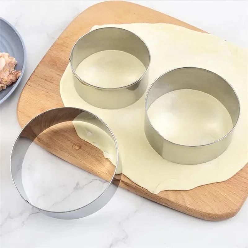 Moldes Cortantes Para Galletas Reposteria Acero X 5 Uni — miniatura 3