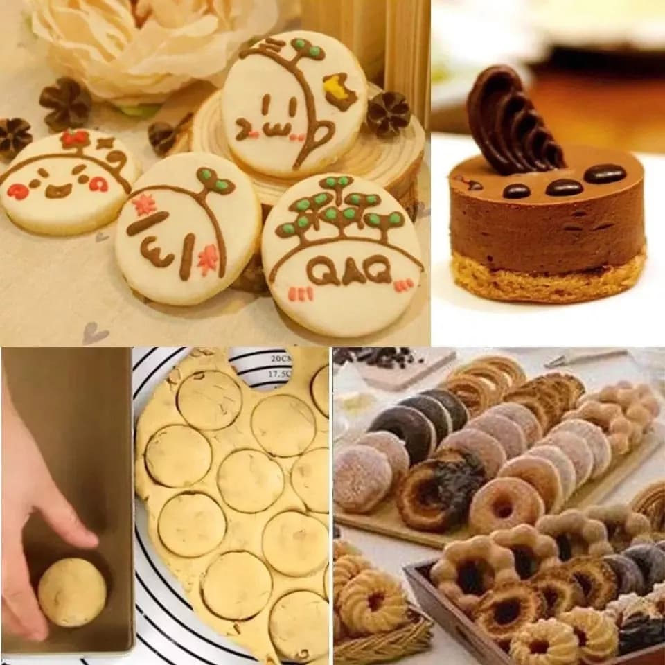 Moldes Cortantes Para Galletas Reposteria Acero X 5 Uni — miniatura 4