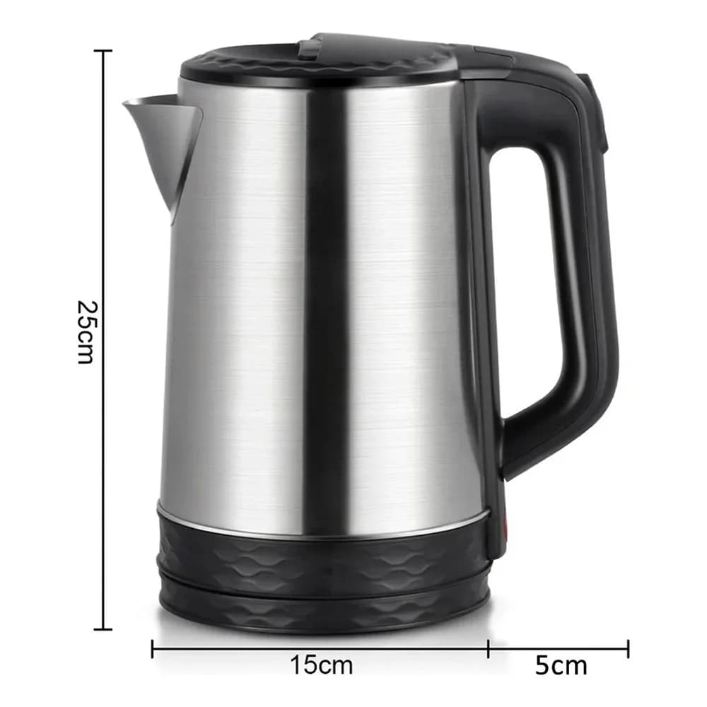 Jarra Eléctrica Tetera Acero Inox 2,3 L Garantía Grupo Dos — miniatura 4
