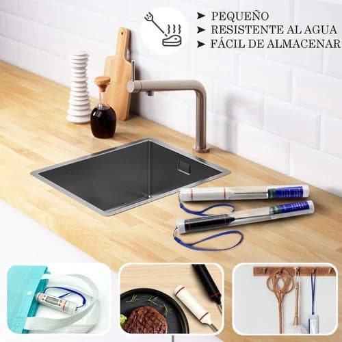 Termómetro Digital De Cocina Gastronomía Carnes Postres — miniatura 4