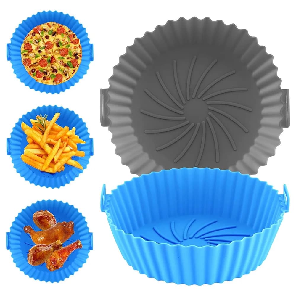 Bandeja De Silicona Para Freidora De Aire Sin Aceite 16 Cm — imagen 1 de 5