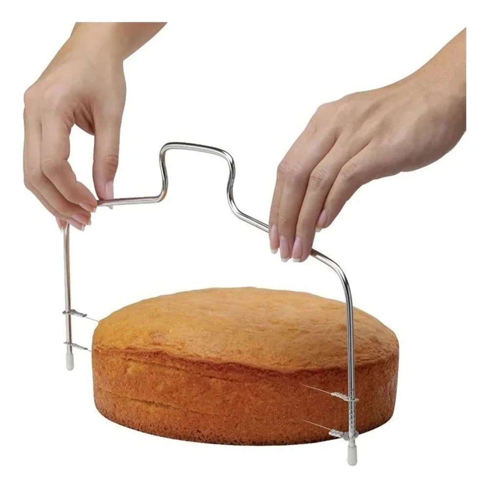 Cortador De Tortas Doble Acero Inoxidable Cocina Repostería — imagen 1 de 3