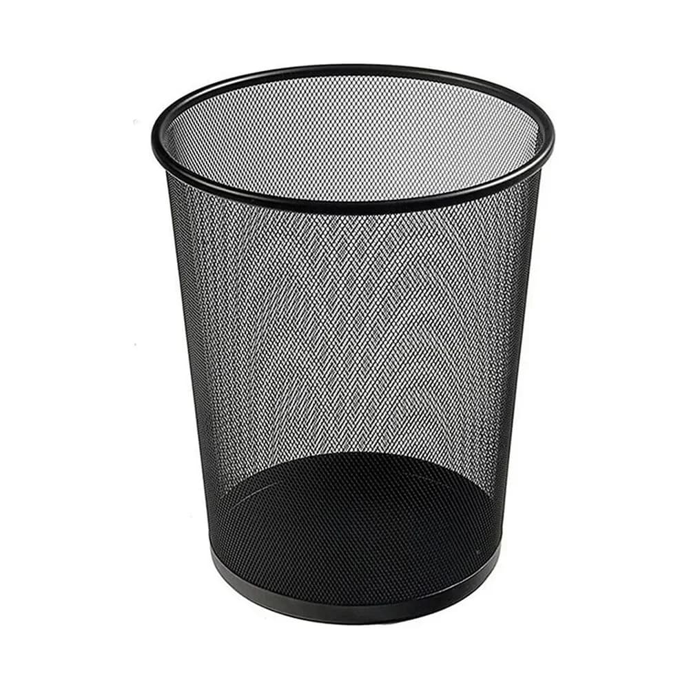 Papelera De Basura Metálica Contenedor De Residuos 26 X 27 — imagen 1 de 4