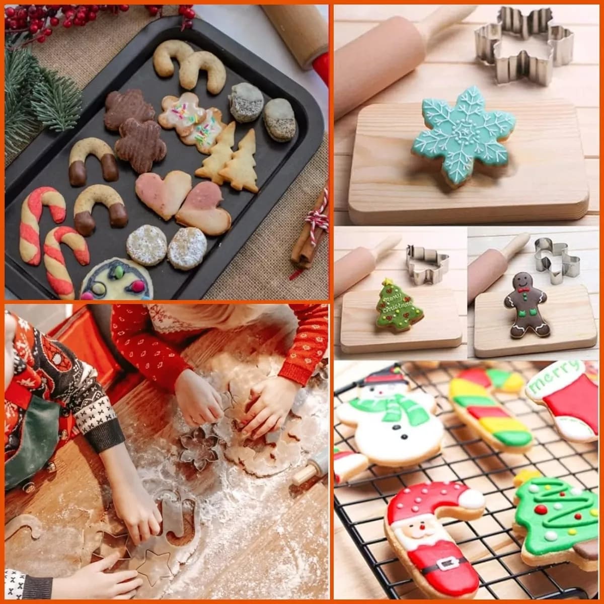 Cortante Para Galletitas Molde Metálico X 4 Unidades — miniatura 3