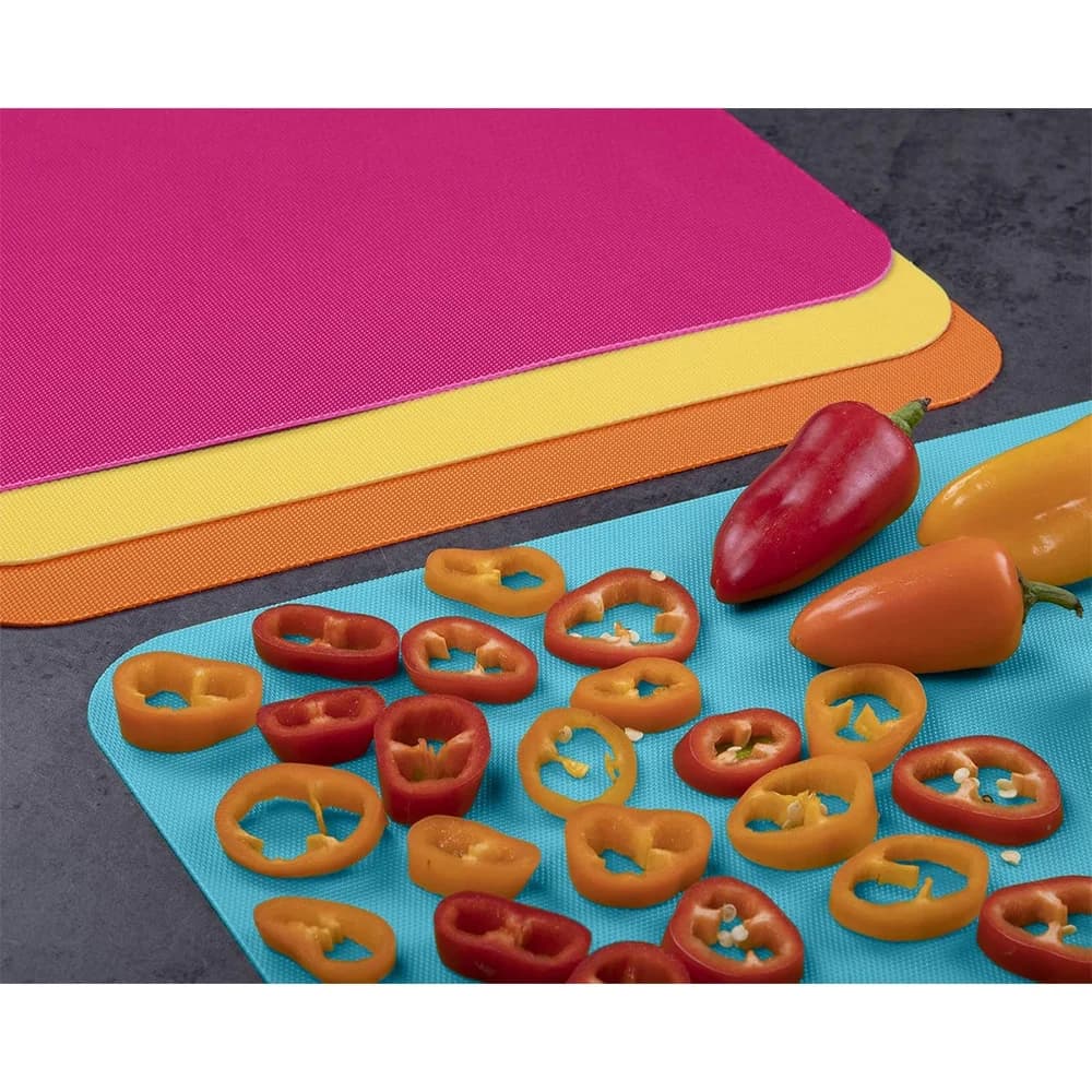 Juego De Tabla Plastico Flexible Para Picar Cortar 2 Piezas — miniatura 3