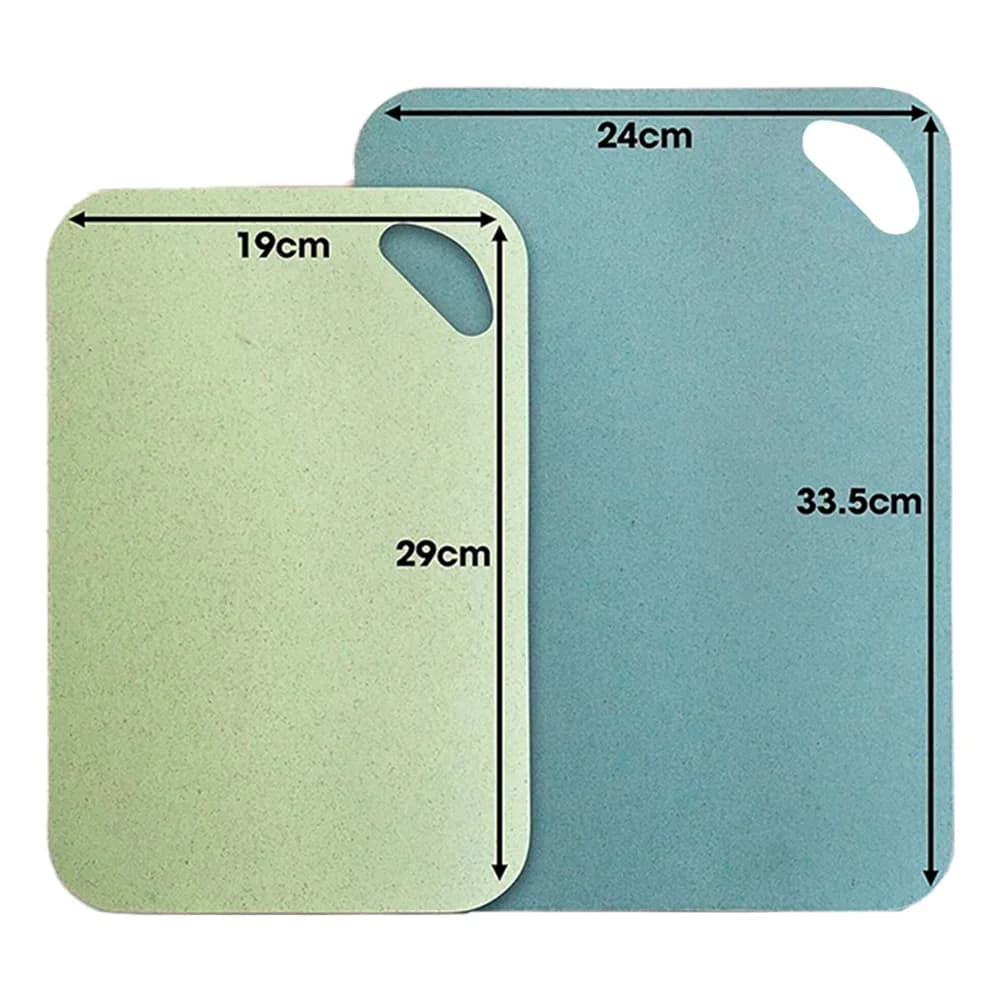 Juego De Tabla Plastico Flexible Para Picar Cortar 2 Piezas — miniatura 4