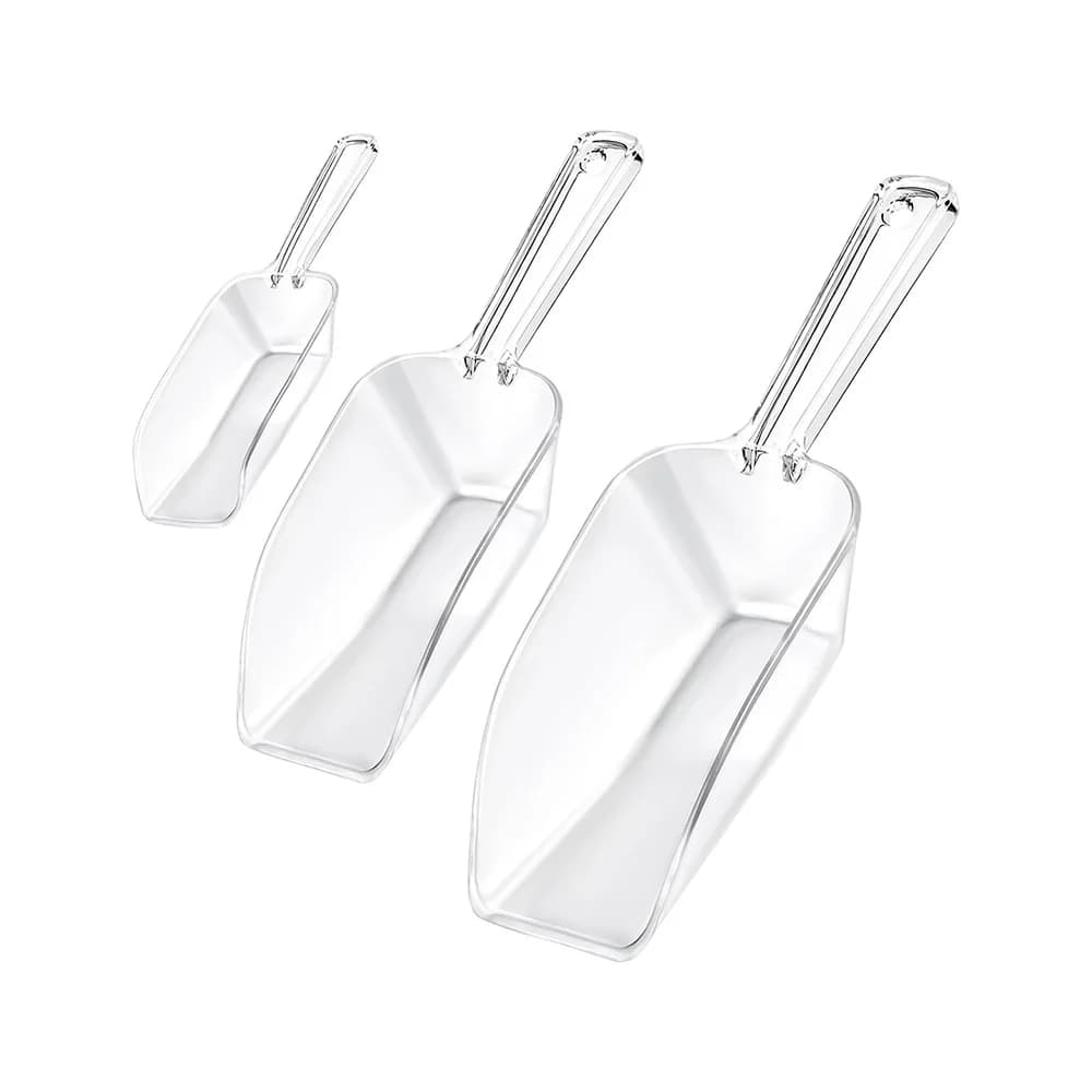 Juego De Pala Cucharas Para Hielo Semillas 3 Piezas Acrílico — imagen 1 de 4