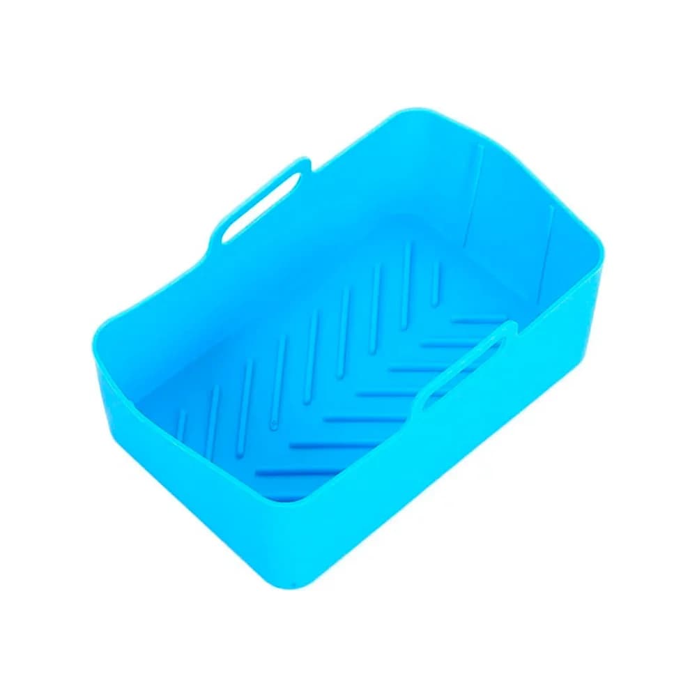 Molde De Silicona Budinera Para Freidora De Aire 20 Cm Rect — miniatura 2
