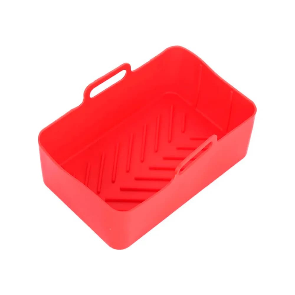 Molde De Silicona Budinera Para Freidora De Aire 20 Cm Rect — miniatura 3