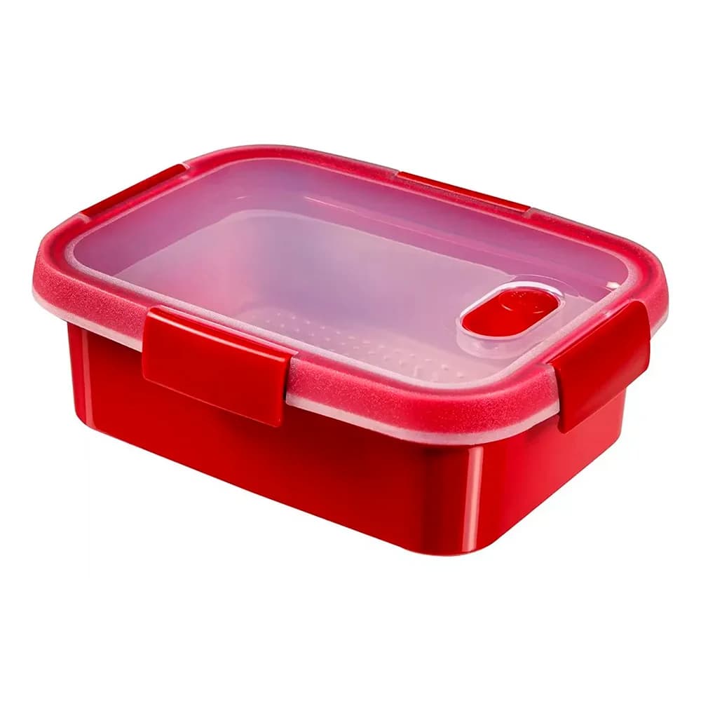 Pote Recipiente Hermético 1 L Válvula Microo Bpa Free Vianda — imagen 1 de 3