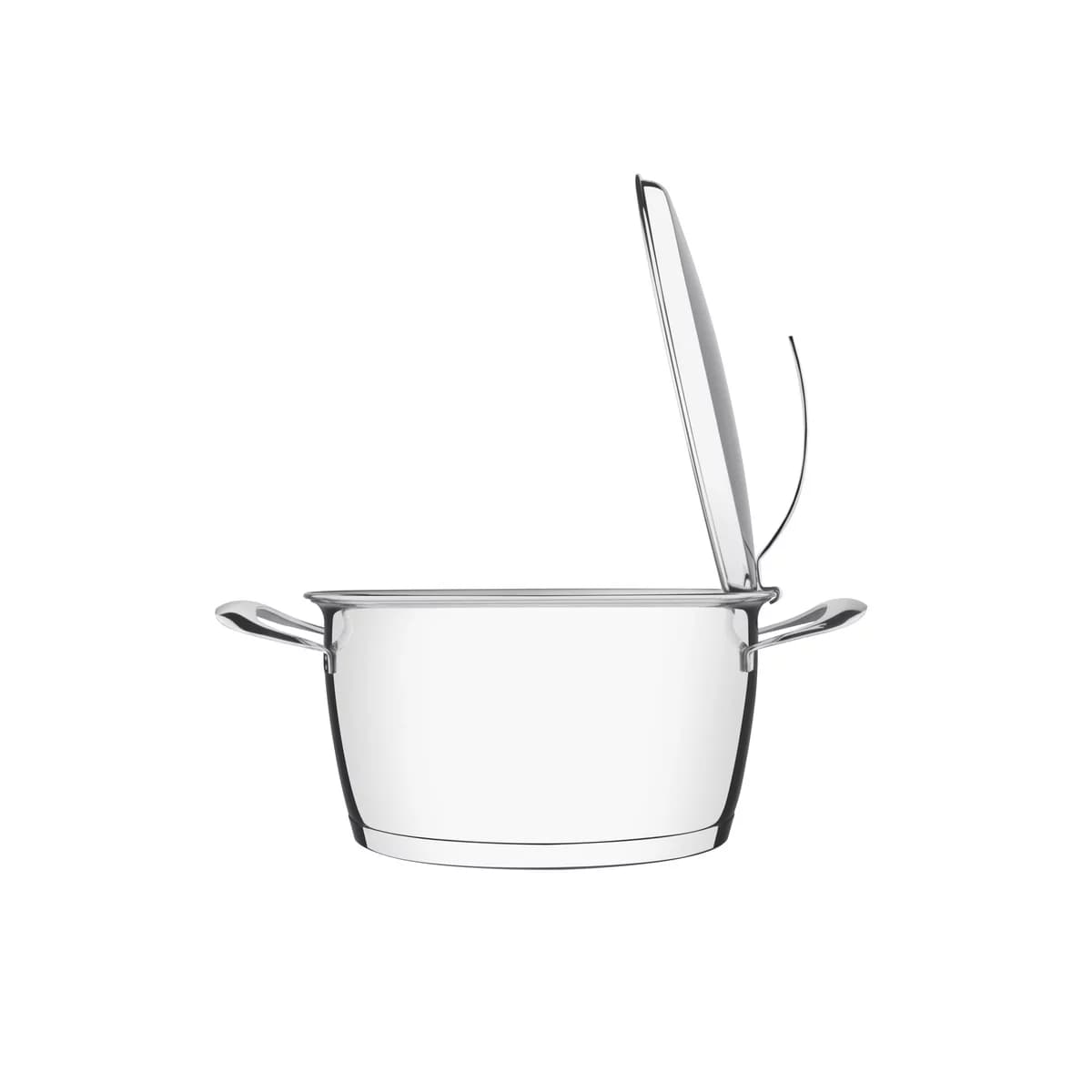 Olla Tramontina Induccion Acero Inox 22 Cm 4,18 Lts Ventura — miniatura 2