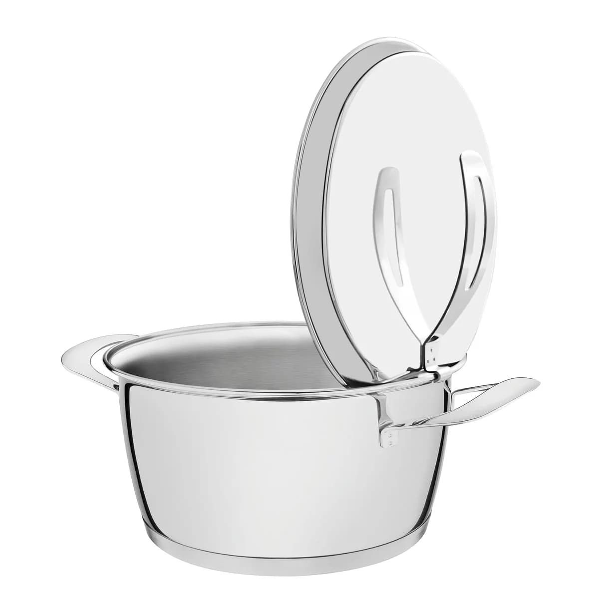 Olla Tramontina Induccion Acero Inox 22 Cm 4,18 Lts Ventura — miniatura 3