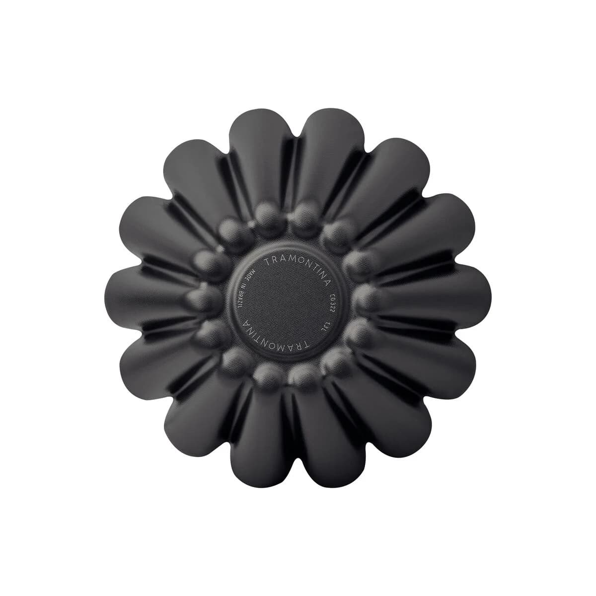 Molde Brioche Tramontina 22 Cm Flanera Budinera Teflon Negro — miniatura 3