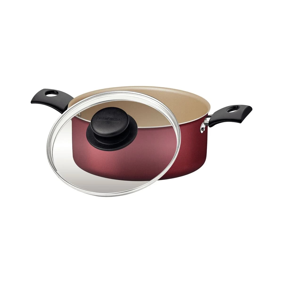 Olla Tramontina Teflon 22 Cm 3,7 Litros Antiadherente Turim — miniatura 2