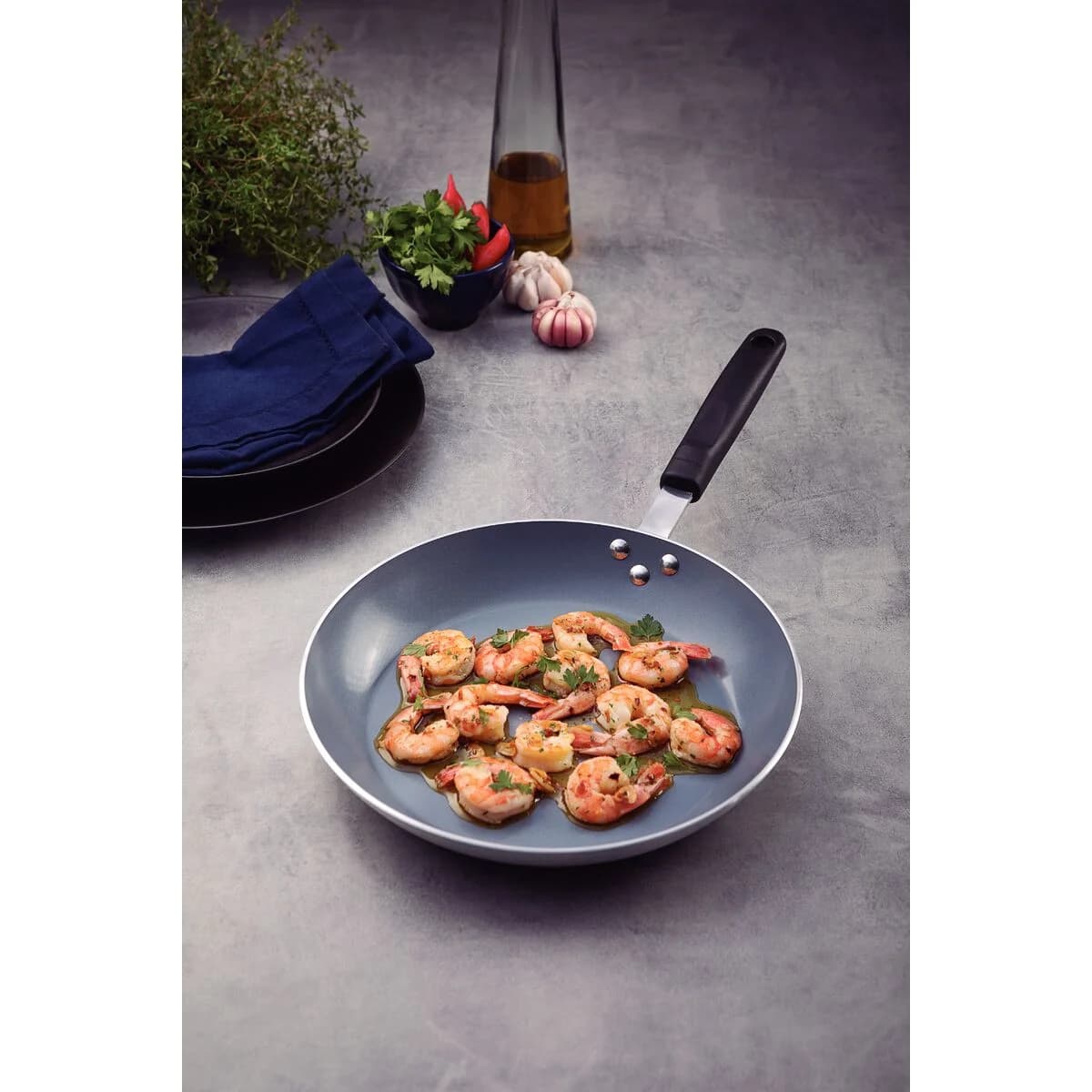 Sarten Tramontina Profesional Revestimiento Ceramico 24 Cm — miniatura 3