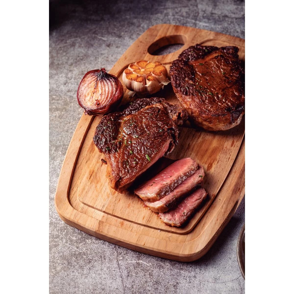 Tabla De Madera Tramontina Cocina Oval 34 Cm Churrasco — miniatura 2