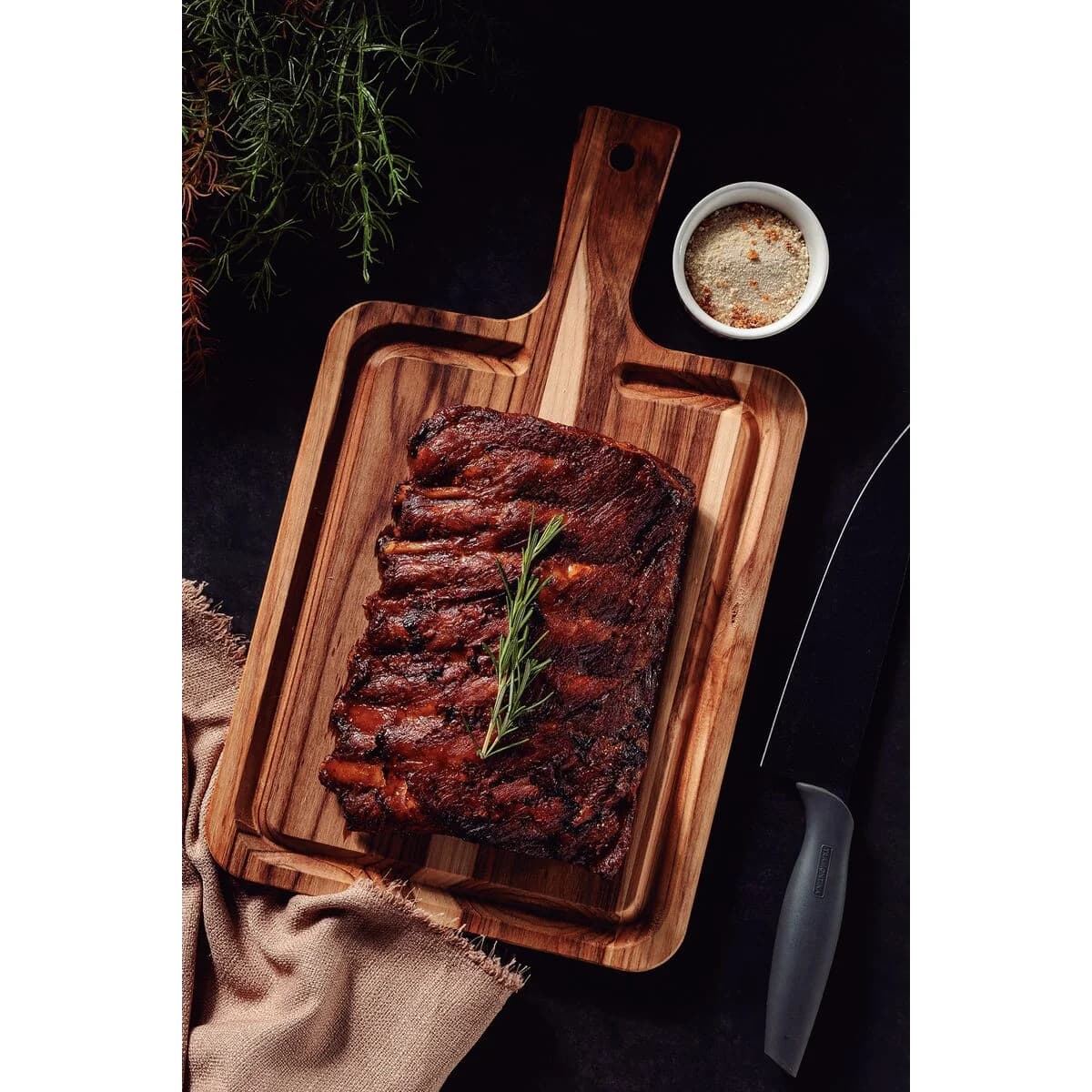 Tabla De Madera Tramontina Cocina Asado 40 Cm Churrasco — miniatura 4