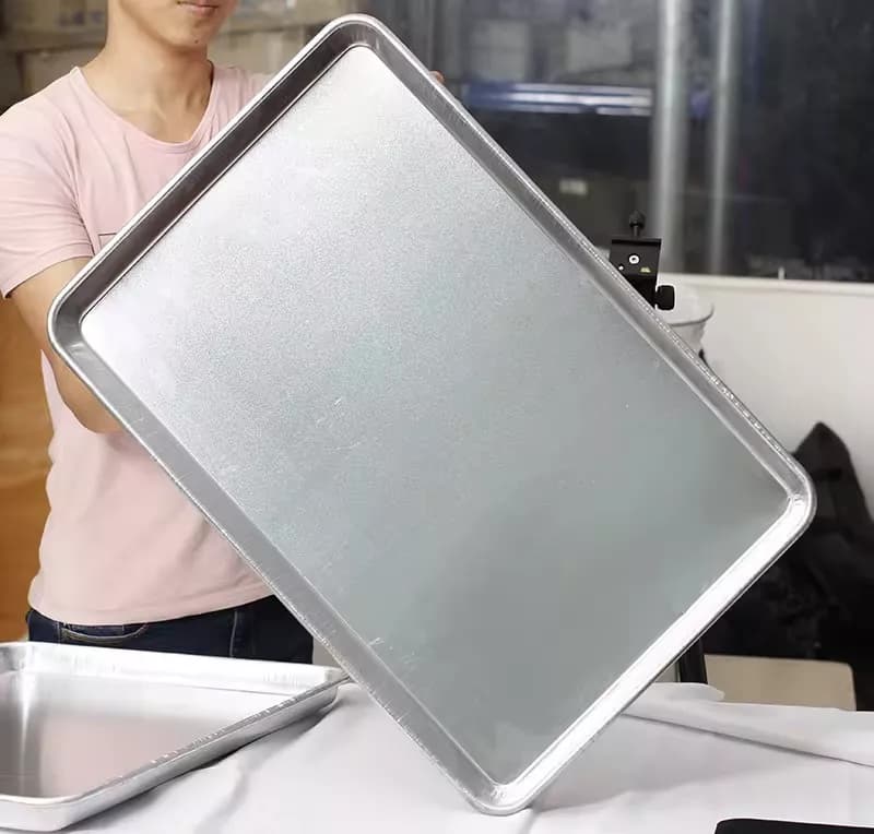 Asadera De Chapa Galvanizada Rectangular 60 X 40 Cm Horno — miniatura 2
